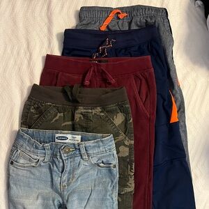 5 Pair of Boys Pants + 2 Pair of Boys Shorts